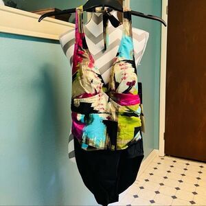 Colorful Women's One Piece Swimsuit